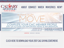 Tablet Screenshot of cacdenver.org